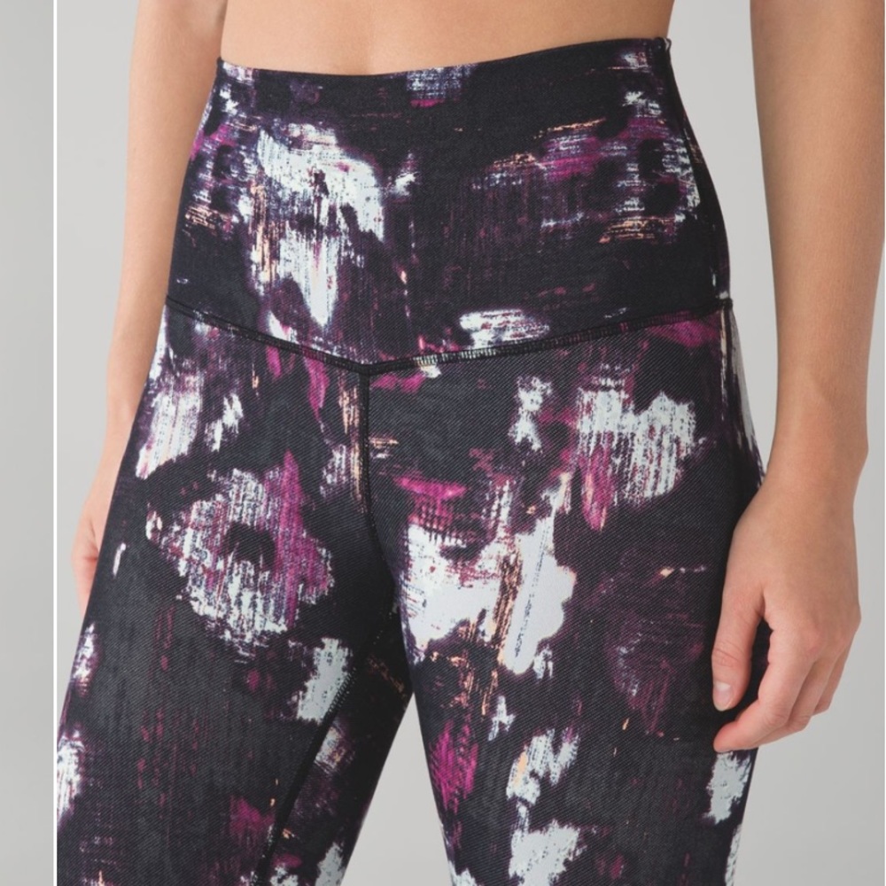 Lululemon Wunder Under Hi-Rise Kara Blossom Multi - Picture 2 of 10